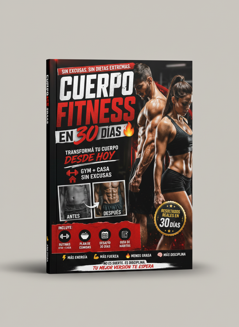 TRANSFORMÁ TU CUERPO EN 30 DÍAS 💪🔥